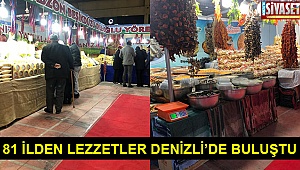81 ilden lezzetler Denizli’de buluştu