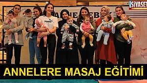 Annelere masaj eğitimi