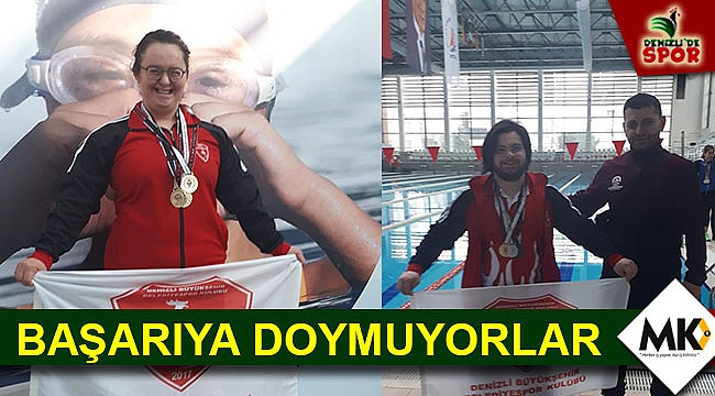 Başarıya doymuyorlar