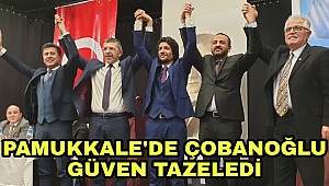 Başkan Çobanoglu güven tazeledi