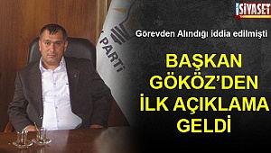 Başkan Gököz’den ilk açıklama geldi