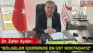 “Bölgeler içerisinde en üst noktadayız”