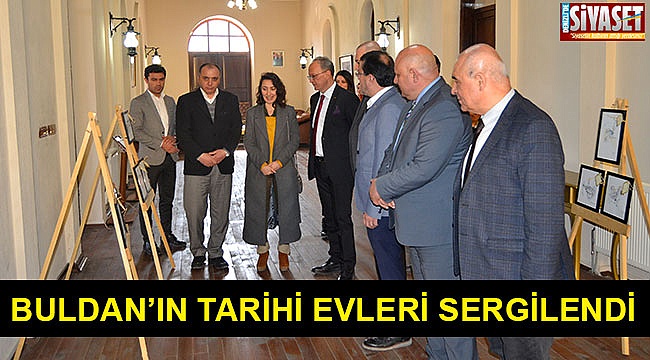 Buldan’ın tarihi evleri sergilendi