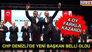 CHP Denizli'de yeni başkan belli oldu