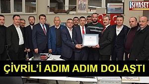 Çivril’i adım adım dolaştı