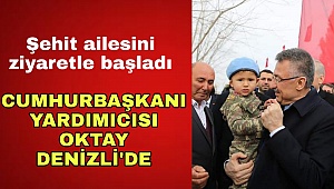 Cumhurbaşkanı Yardımcısı Oktay Denizli'de 