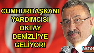 Cumhurbaşkanı Yardımcısı Oktay, Denizli’ye geliyor!