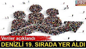 Denizli’nin nüfus verileri açıklandı