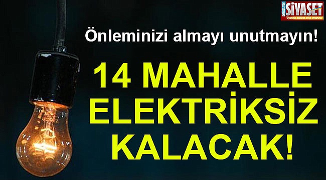 Denzli’de elektrik kesintisi