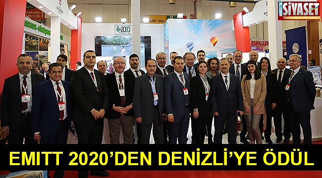 EMITT 2020’den Denizli’ye ödül