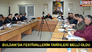 Festivallerin tarihleri belli oldu