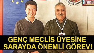 Genç meclis üyesine önemli görev!