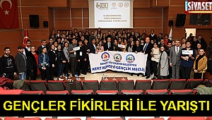 Gençler fikirleri ile yarıştı