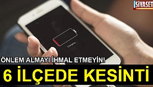 İlçeler elektriksiz kalacak