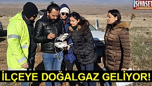 İlçeye doğalgaz geliyor!