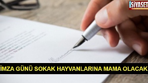 İmzalar sokak hayvanları için atılacak