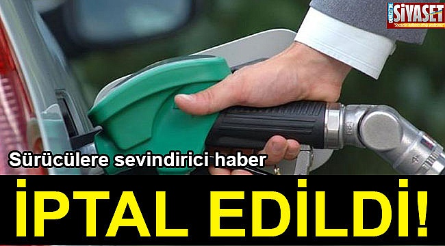 İptal edildi!