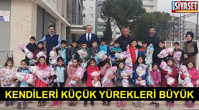 Kendileri küçük yürekleri büyük