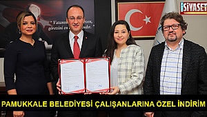 Pamukkale Belediyesi çalışanlarına özel indirim