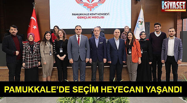 Pamukkale’de seçim heyecanı yaşandı