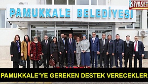 Pamukkale'ye gereken destek verilecek