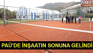 PAÜ'de inşaatın sonuna gelindi