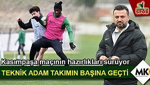 Teknik adam takımın başına geçti