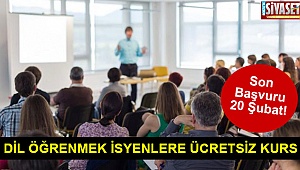 Ücretsiz dil kursu fırsatını kaçırmayın!