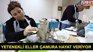 Yetenekli eller çamura hayat veriyor