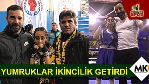 Yumruklar ikincilik getirdi