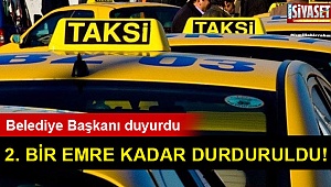 2. bir emre kadar durduruldu!