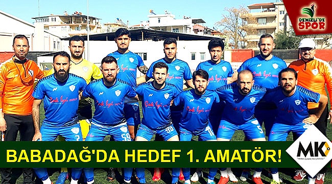 Babadağ'da hedef 1. Amatör