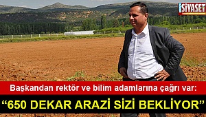 Başkandan rektör ve bilim adamlarına çağrı var