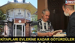 Belediyeden evlere kitap servisi