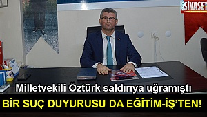 Bir suç duyurusu da Eğitim-İş'ten!