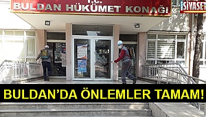 Buldan’da koronavirüs seferberliği
