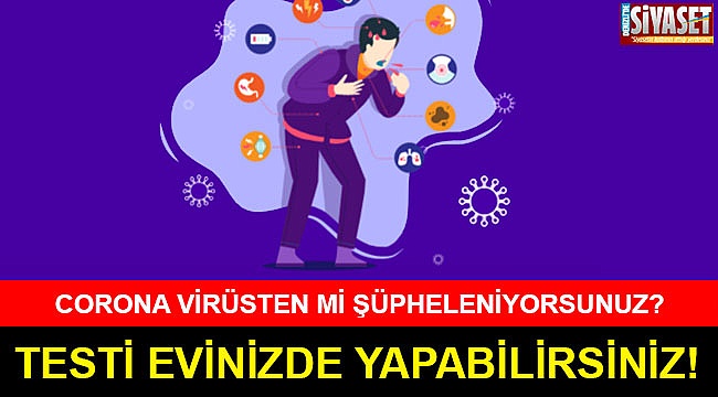 Corona virüs testi artık elinizin altında!