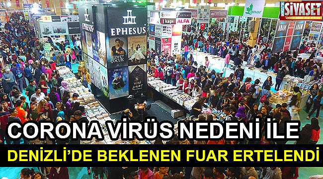 Denizli’de beklenen fuar ertelendi