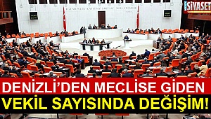 Denizli’de listede yer aldı