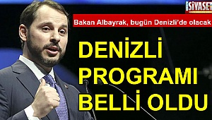 Denizli programı belli oldu