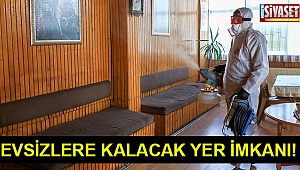 Evsizlere kalacak yer imkanı!