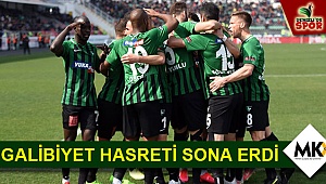 Galibiyet hasreti sona erdi