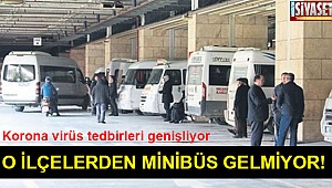 İlçelerden merkeze seferler durduruldu