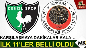 İlk 11’ler belli oldu