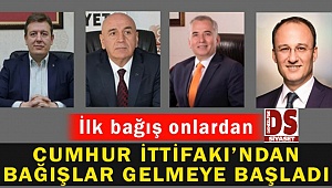 İlk bağış onlardan!