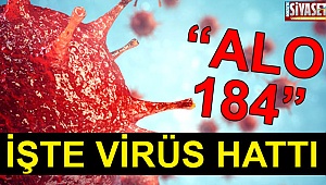 İŞTE VİRÜS HATTI: ALO 184