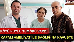 Kapalı ameliyat ile sağlığına kavuştu