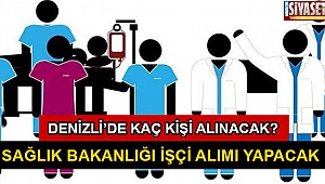 Sağlık Bakanlığı işçi alımı yapacak