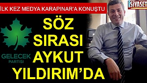 Söz sırası Aykut Yıldırım’da