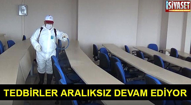 Tedbirler aralıksız devam ediyor